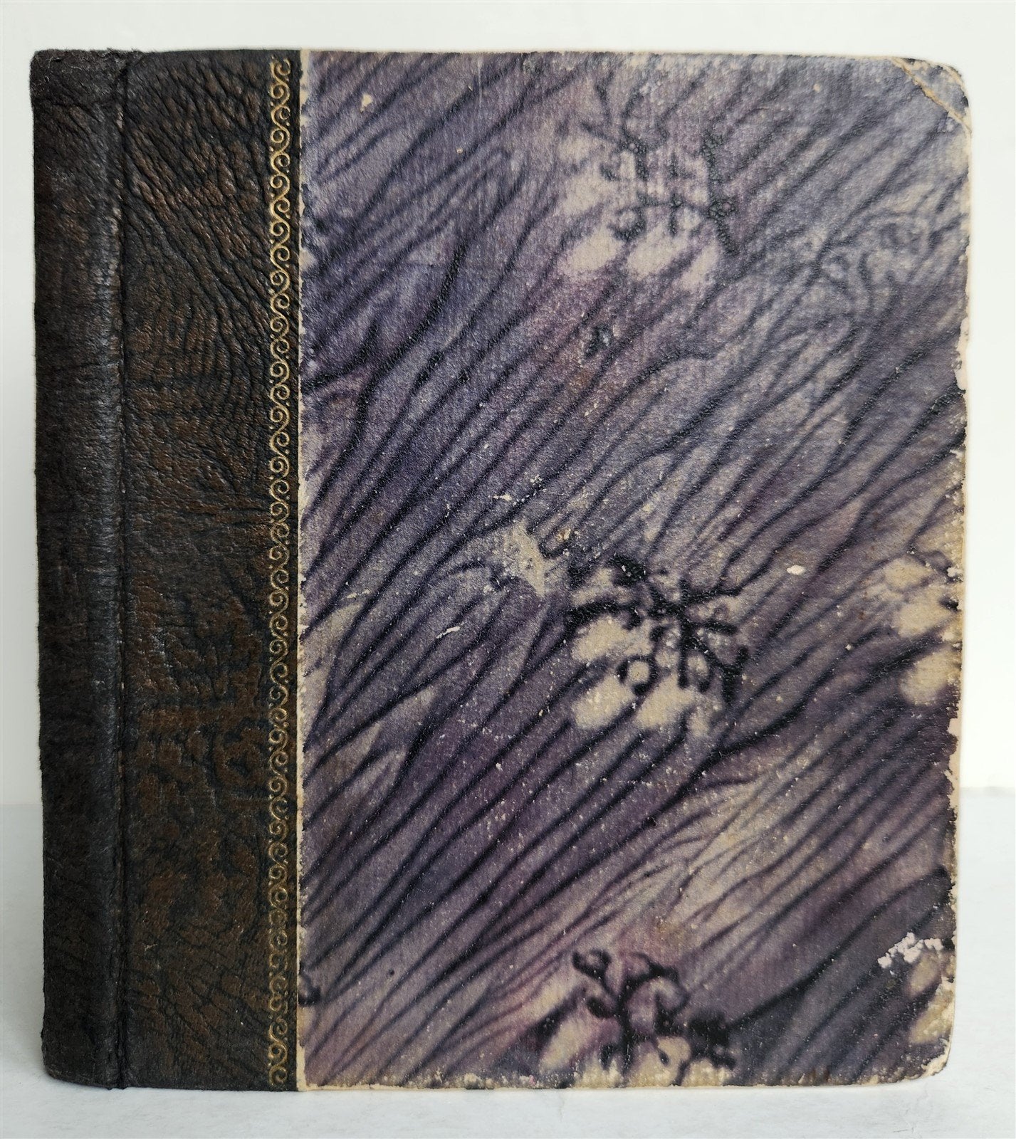 1920s POETRY ALBUM ILLUMINATED MANUSCRIPT in GERMAN antique