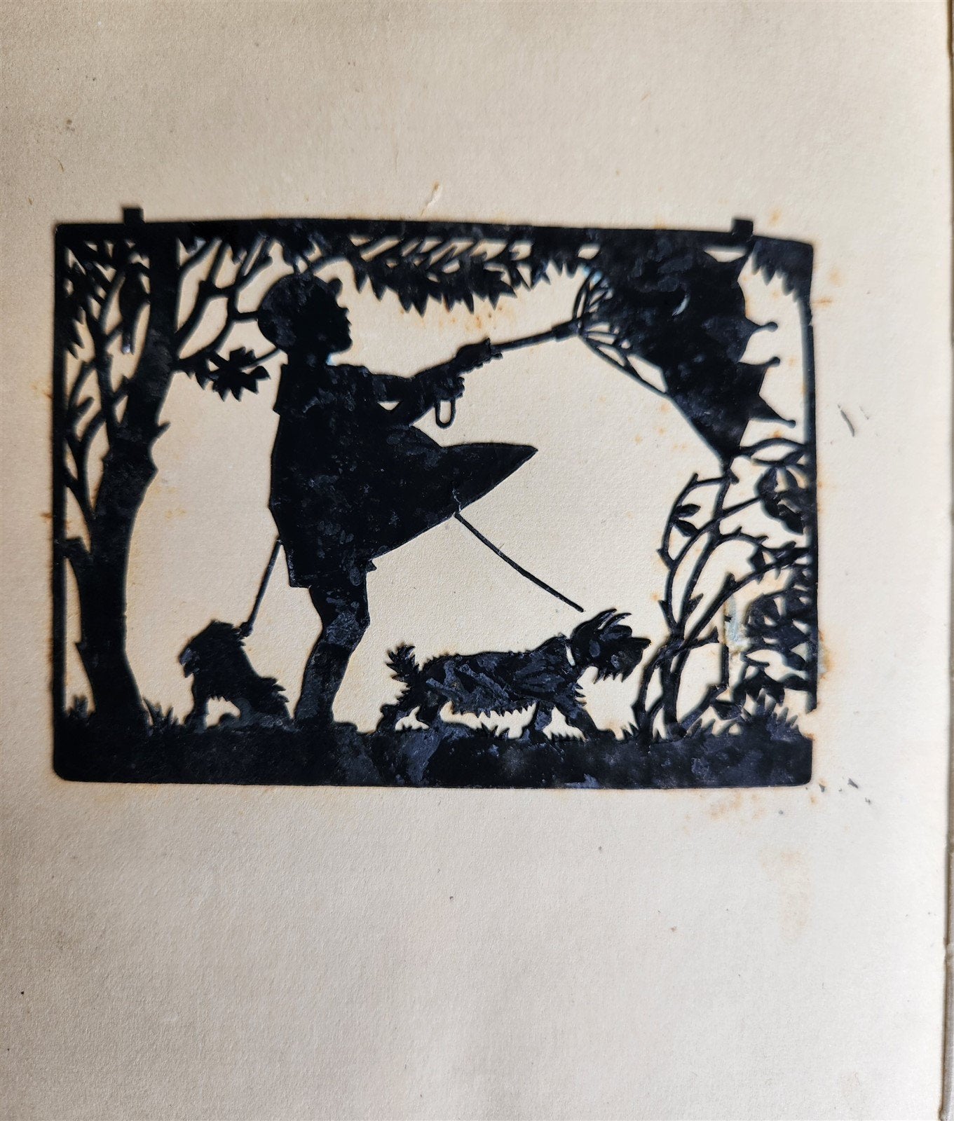 1920s POETRY ALBUM ILLUMINATED MANUSCRIPT in GERMAN antique