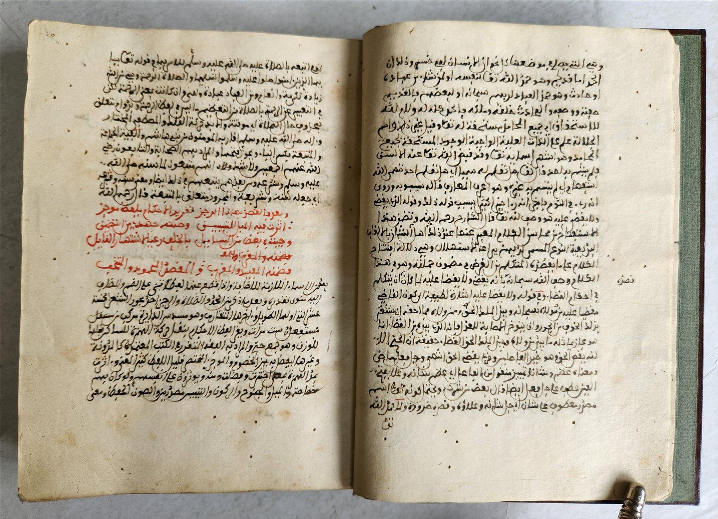 1850s ARABIC MANUSCRIPT antique ISLAMIC LAW FIQH POETRY NORTH AFRICAN