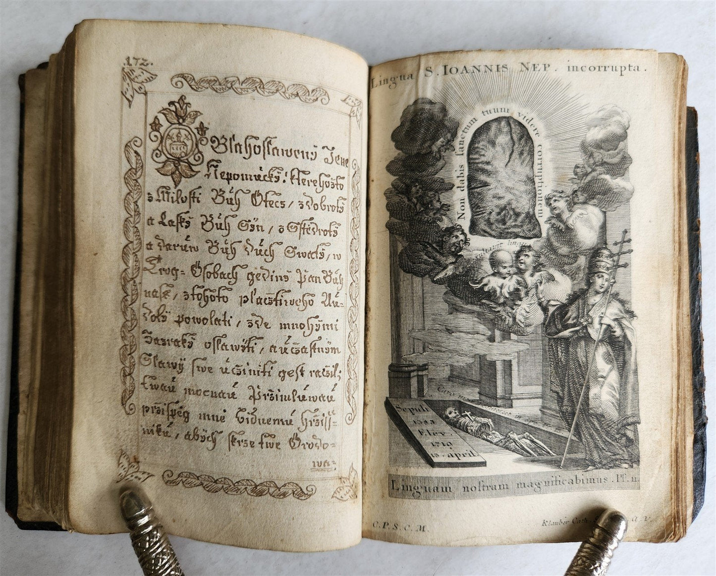 1830 CROATIAN RELIGIOUS MANUSCRIPT antique UNIQUE