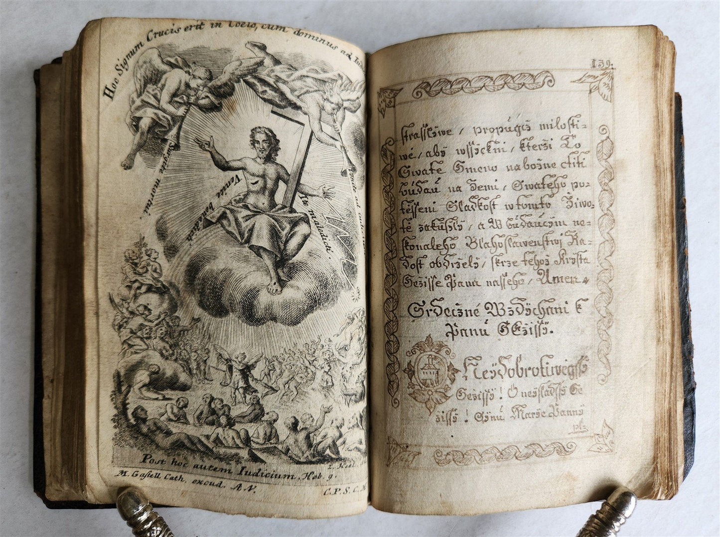 1830 CROATIAN RELIGIOUS MANUSCRIPT antique UNIQUE
