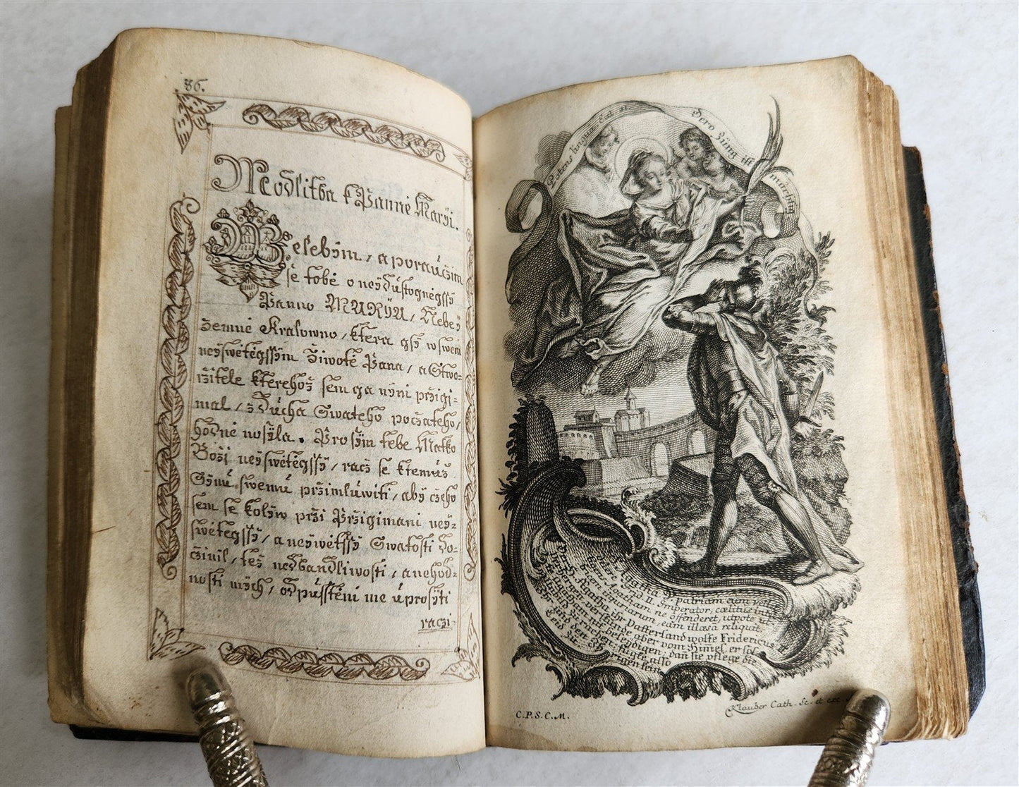 1830 CROATIAN RELIGIOUS MANUSCRIPT antique UNIQUE