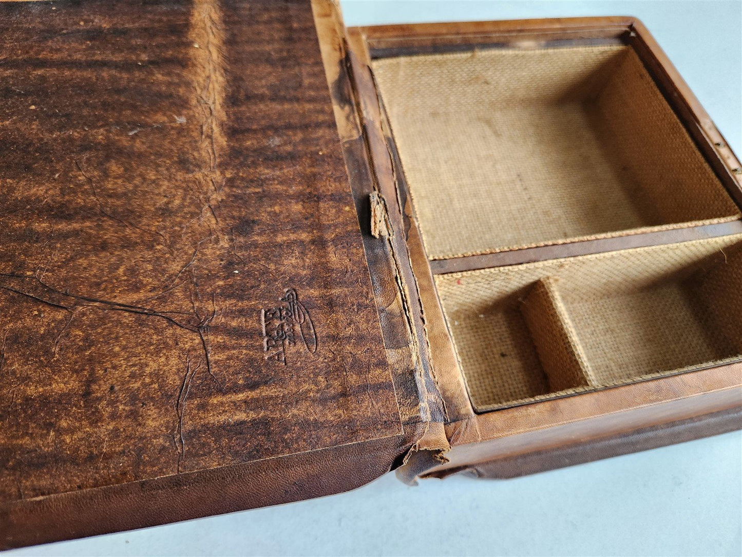 BOOK SHAPED CONTAINER vintage BOX French