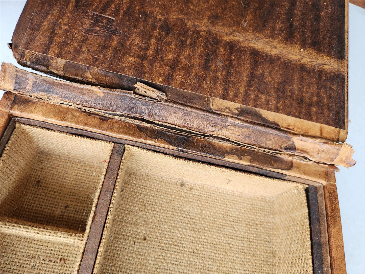 BOOK SHAPED CONTAINER vintage BOX French