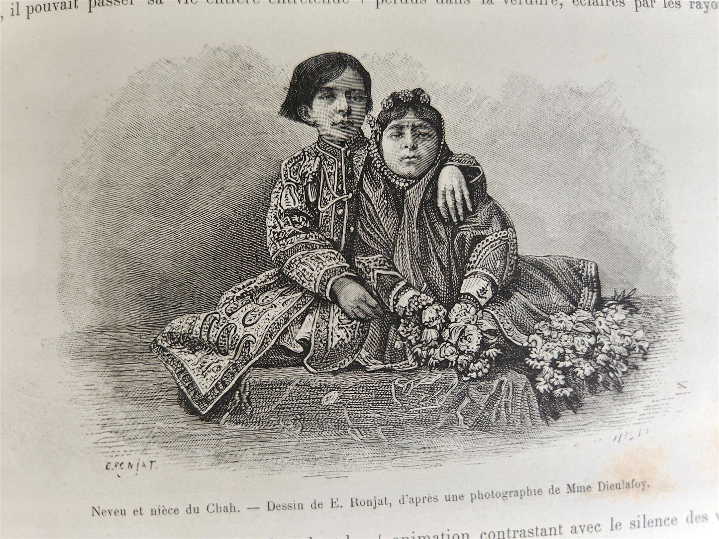 1883 HISTORY VOYAGES ILLUSTRATED antique AFRICA PERSIA RUSSIA TIBET S. AMERICA