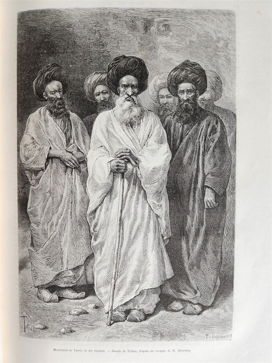 1883 HISTORY VOYAGES ILLUSTRATED antique AFRICA PERSIA RUSSIA TIBET S. AMERICA