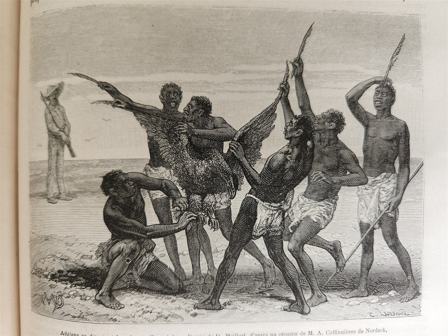 1878 HISTORY of VOYAGES ILLUSTRATED antique AFRICA CHILE NORTH POLE GREECE