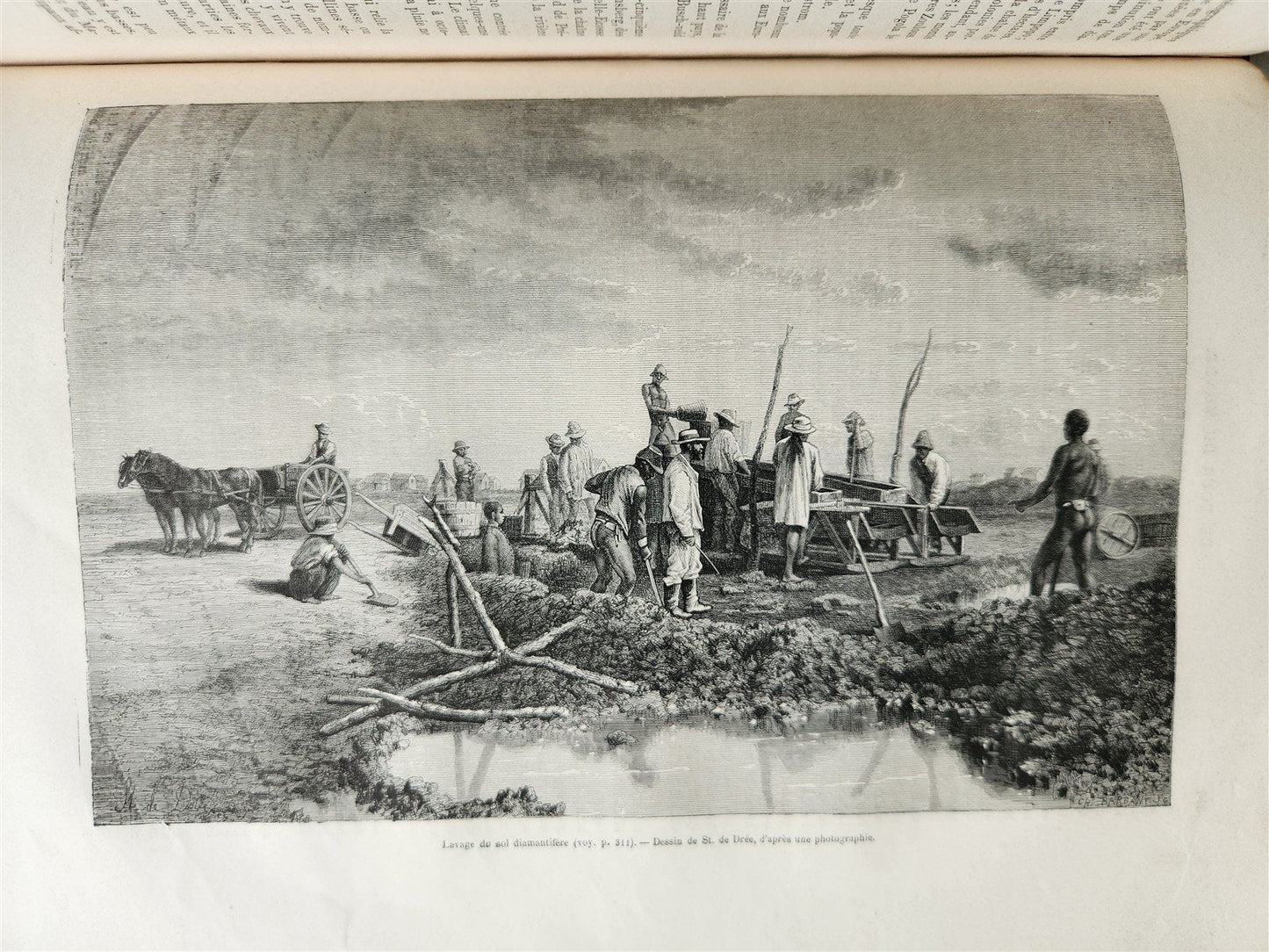 1878 HISTORY of VOYAGES ILLUSTRATED antique AFRICA CHILE NORTH POLE GREECE