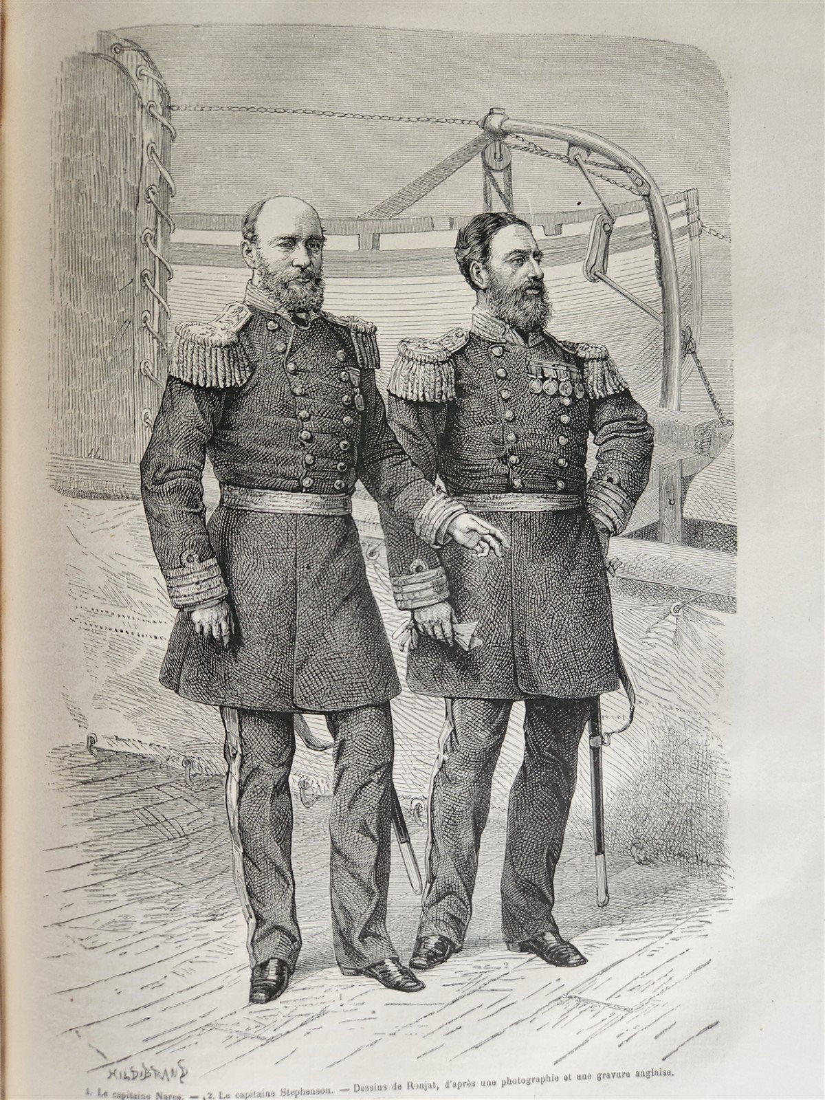 1878 HISTORY of VOYAGES ILLUSTRATED antique AFRICA CHILE NORTH POLE GREECE