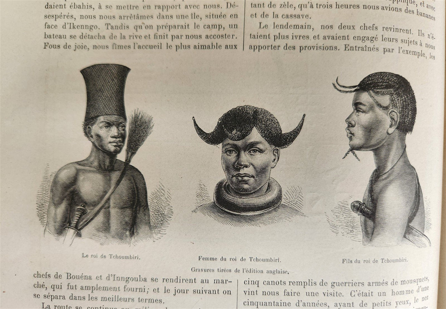 1878 HISTORY of VOYAGES ILLUSTRATED antique AFRICA CHILE NORTH POLE GREECE
