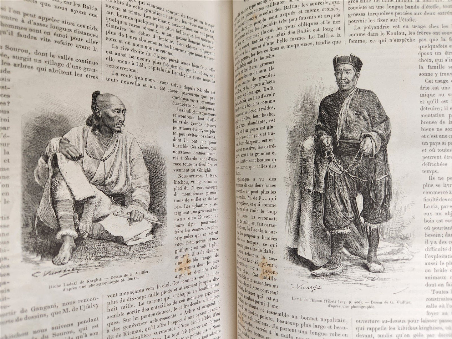 1883 HISTORY VOYAGES ILLUSTRATED antique ARMENIA AZERBAIJAN AFRICA INDIA PERSIA