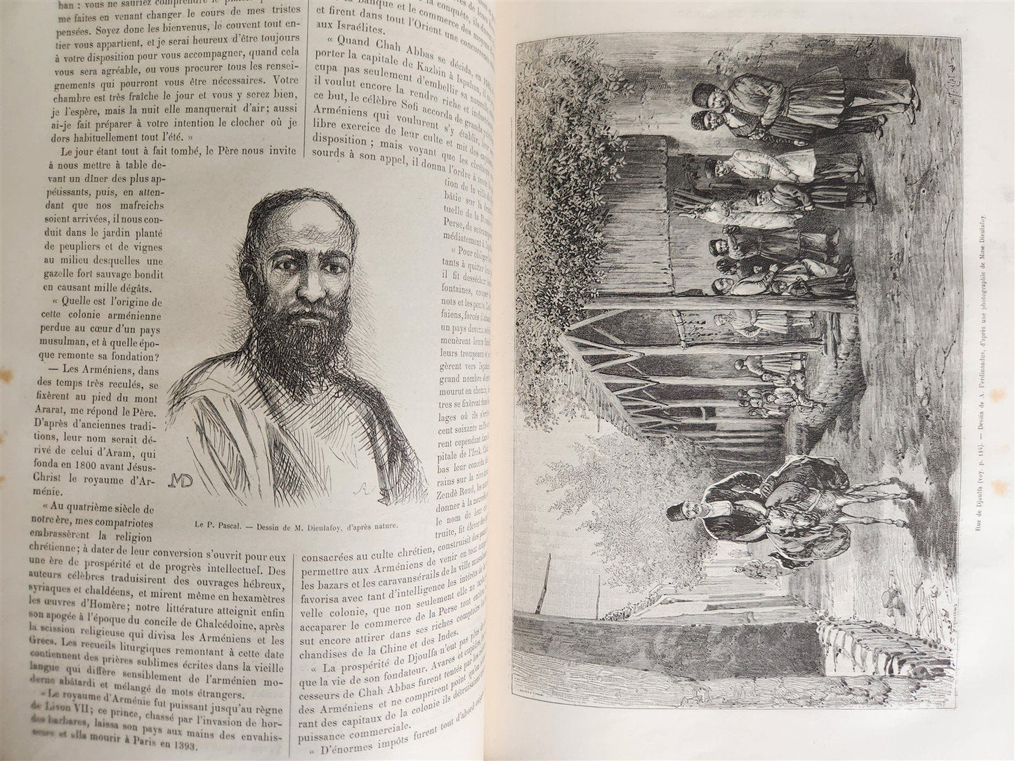 1883 HISTORY VOYAGES ILLUSTRATED antique ARMENIA AZERBAIJAN AFRICA INDIA PERSIA