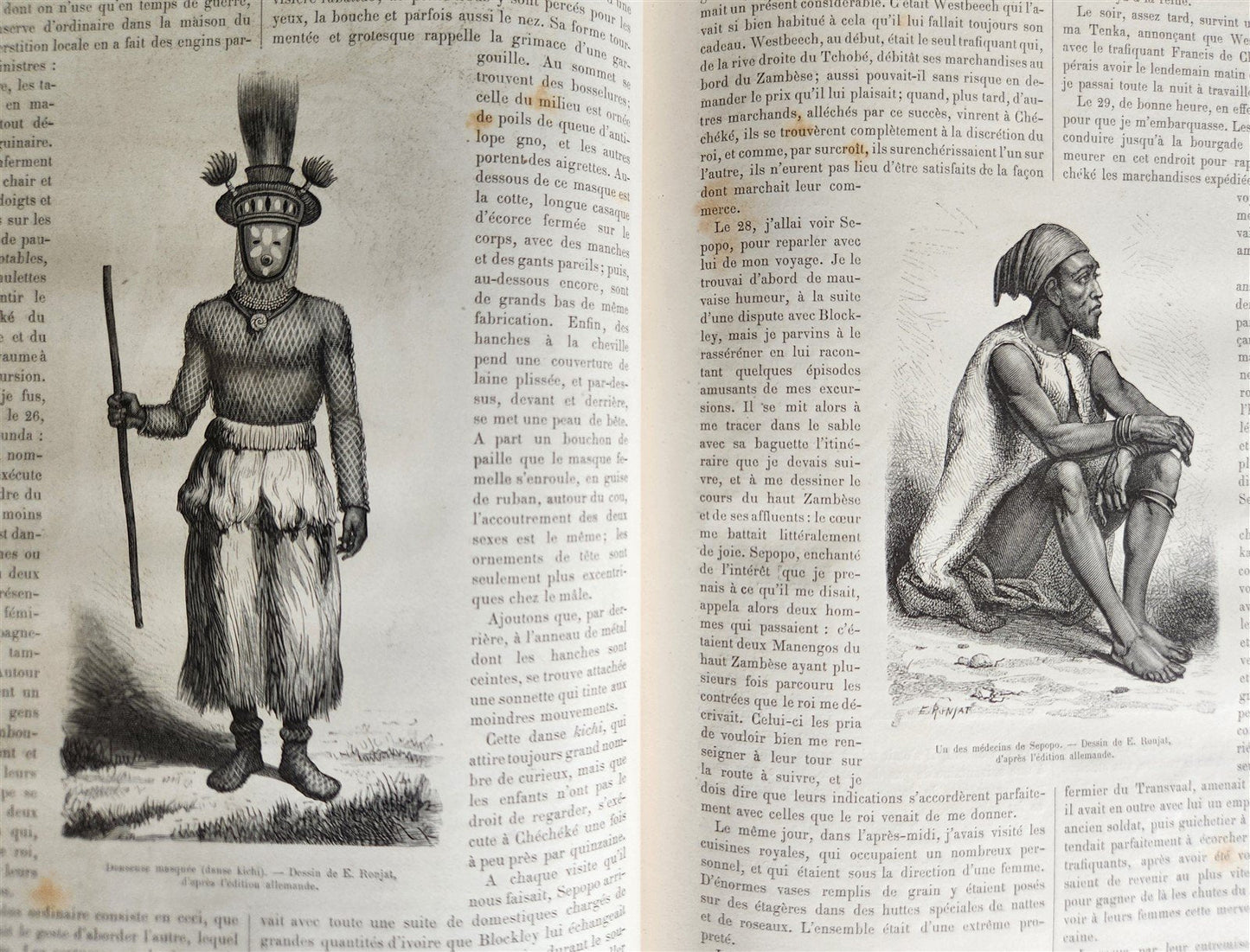 1883 HISTORY VOYAGES ILLUSTRATED antique ARMENIA AZERBAIJAN AFRICA INDIA PERSIA