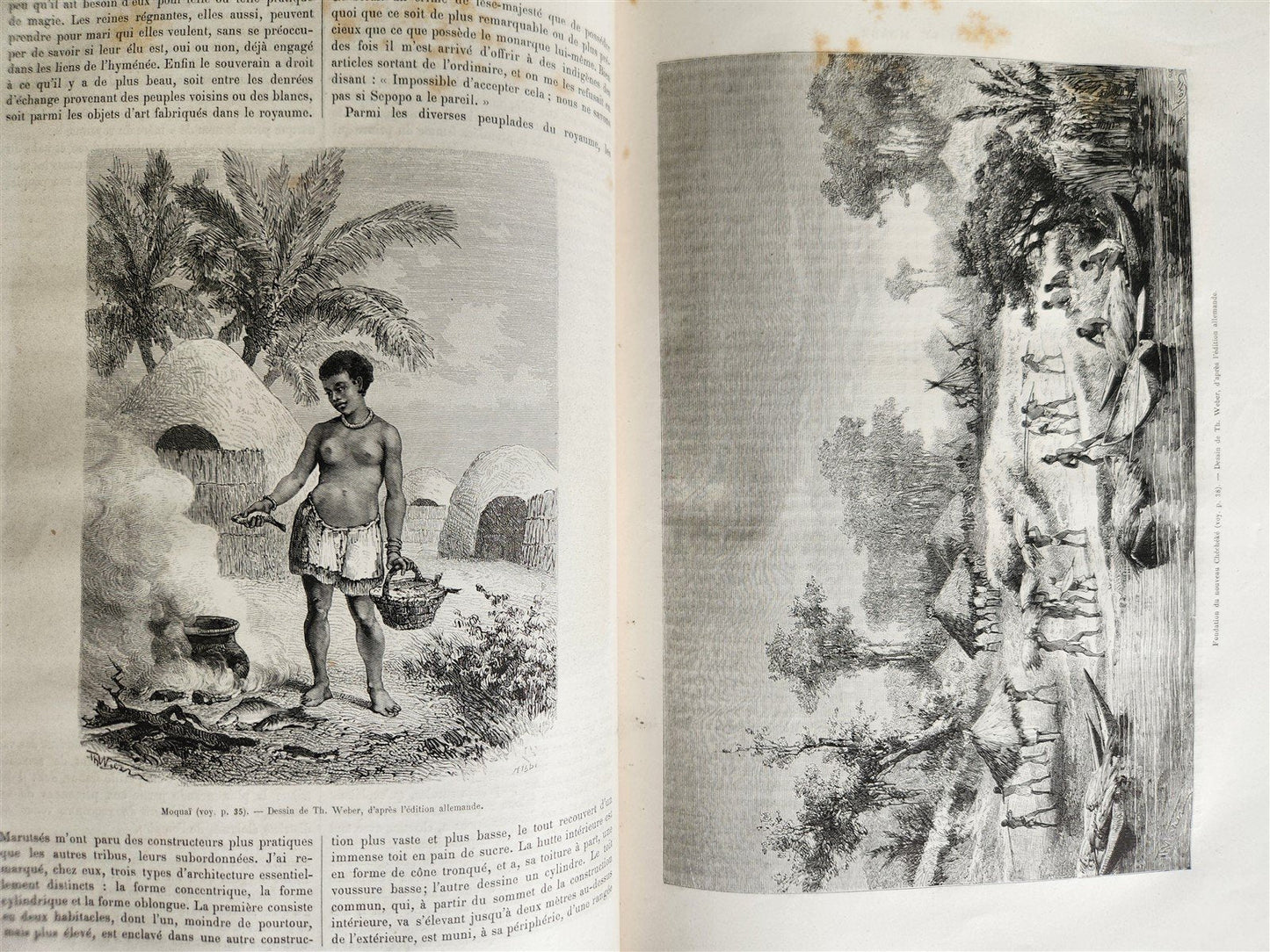 1883 HISTORY VOYAGES ILLUSTRATED antique ARMENIA AZERBAIJAN AFRICA INDIA PERSIA