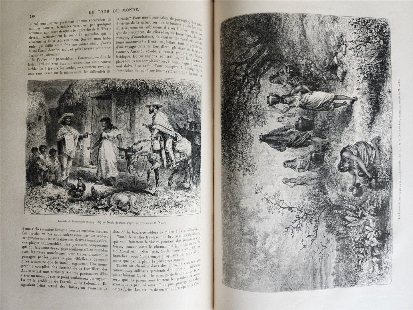 1879 HISTORY VOYAGES ILLUSTRATED antique INDO-CHINA S.AMERICA HAITI RUSSIA SYRIA