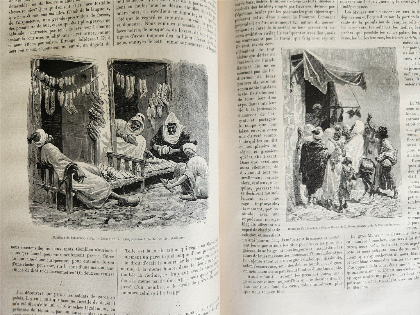 1879 HISTORY VOYAGES ILLUSTRATED antique INDO-CHINA S.AMERICA HAITI RUSSIA SYRIA