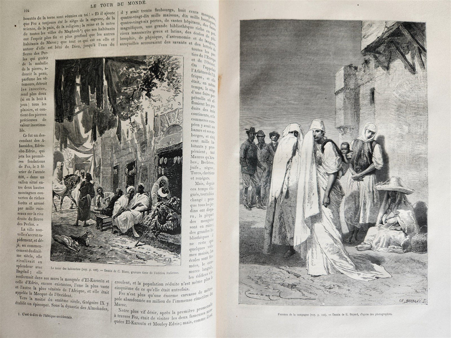 1879 HISTORY VOYAGES ILLUSTRATED antique INDO-CHINA S.AMERICA HAITI RUSSIA SYRIA