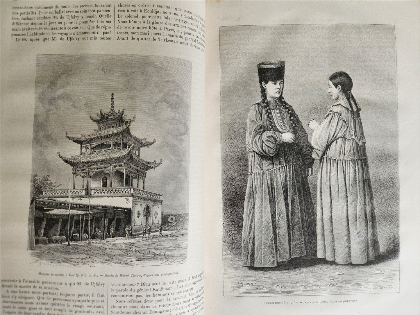 1879 HISTORY VOYAGES ILLUSTRATED antique INDO-CHINA S.AMERICA HAITI RUSSIA SYRIA