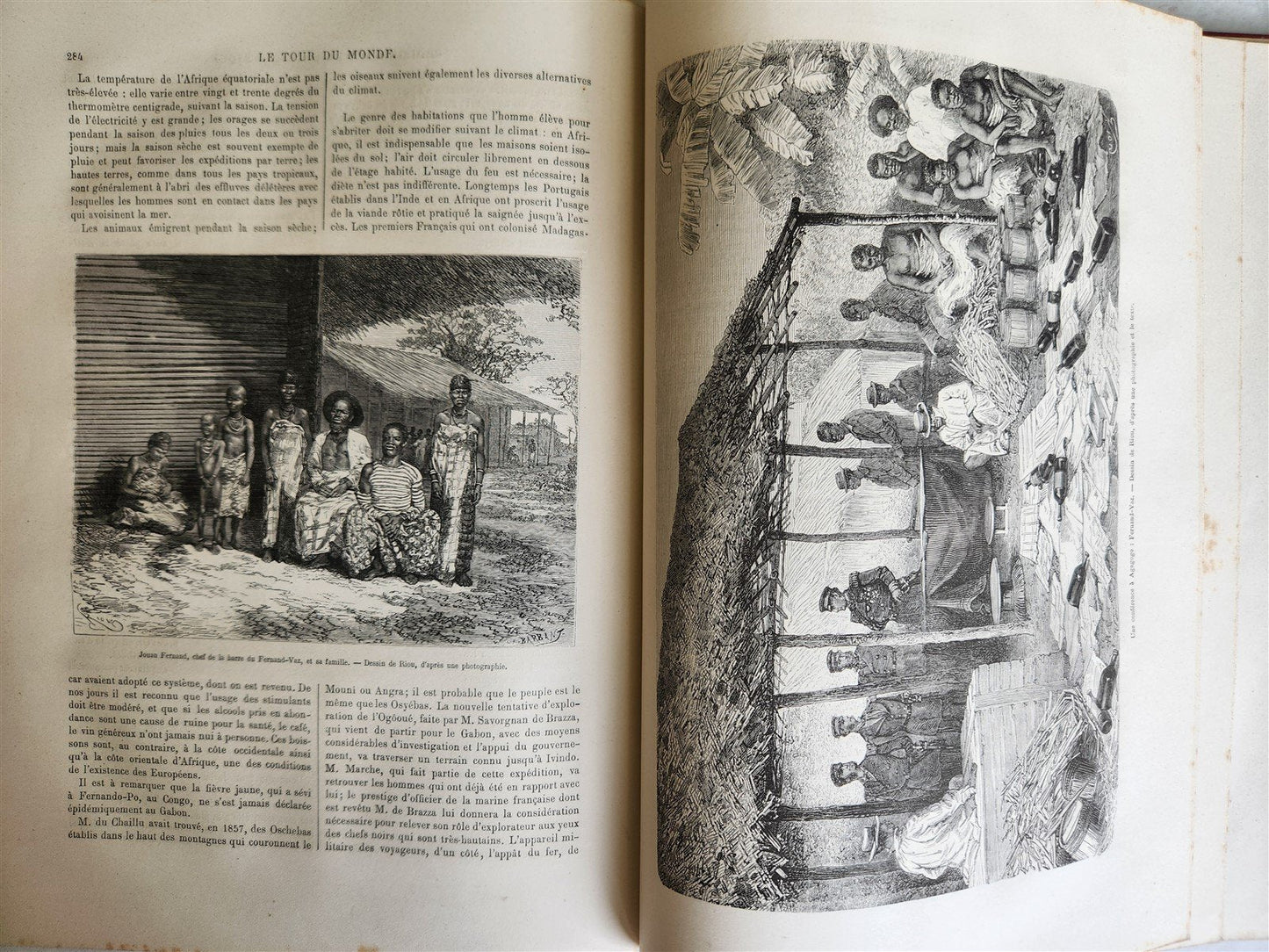 1876 HISTORY VOYAGES ILLUSTRATED antique USA CHINA AFRICA TAHITI TURKEY ARMENIA