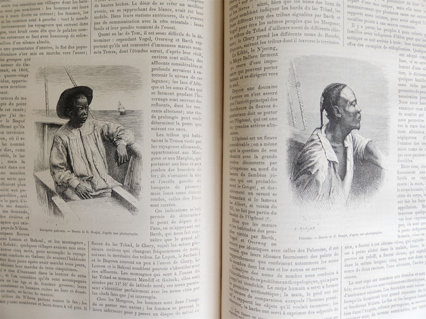 1876 HISTORY VOYAGES ILLUSTRATED antique USA CHINA AFRICA TAHITI TURKEY ARMENIA