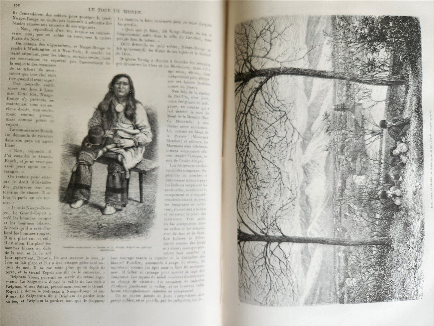 1876 HISTORY VOYAGES ILLUSTRATED antique USA CHINA AFRICA TAHITI TURKEY ARMENIA