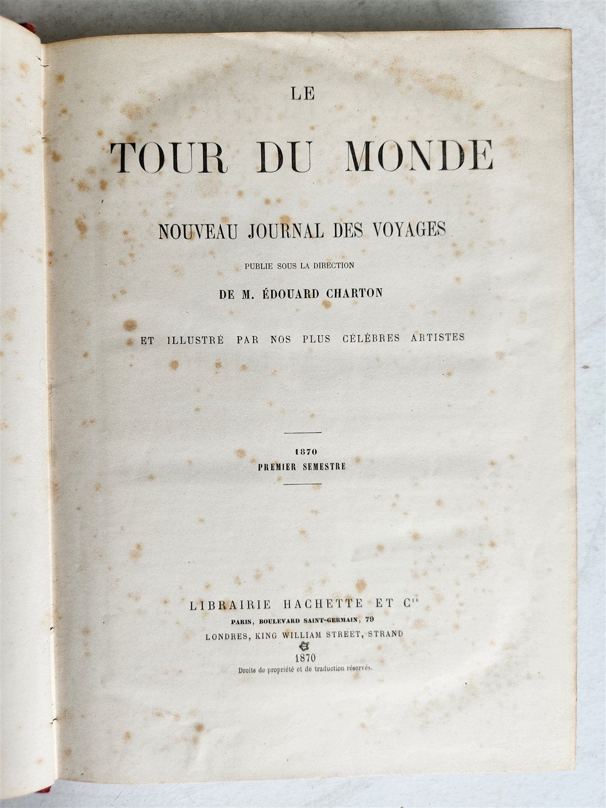 1870 HISTORY of VOYAGES ILLUSTRATED antique CROATIA BOSNIA INDIA FLORIDA AFRICA