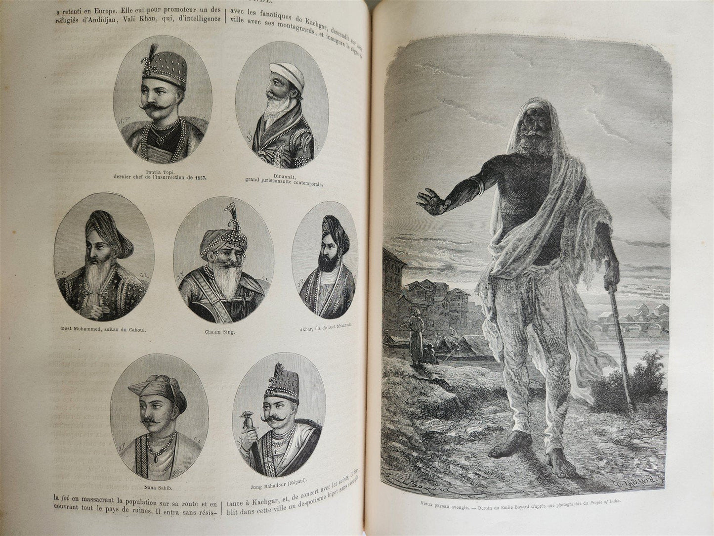 1870 HISTORY of VOYAGES ILLUSTRATED antique CROATIA BOSNIA INDIA FLORIDA AFRICA