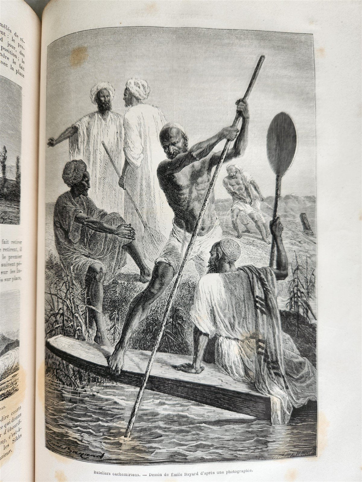 1870 HISTORY of VOYAGES ILLUSTRATED antique CROATIA BOSNIA INDIA FLORIDA AFRICA