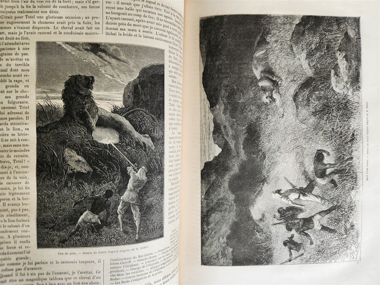 1870 HISTORY of VOYAGES ILLUSTRATED antique CROATIA BOSNIA INDIA FLORIDA AFRICA