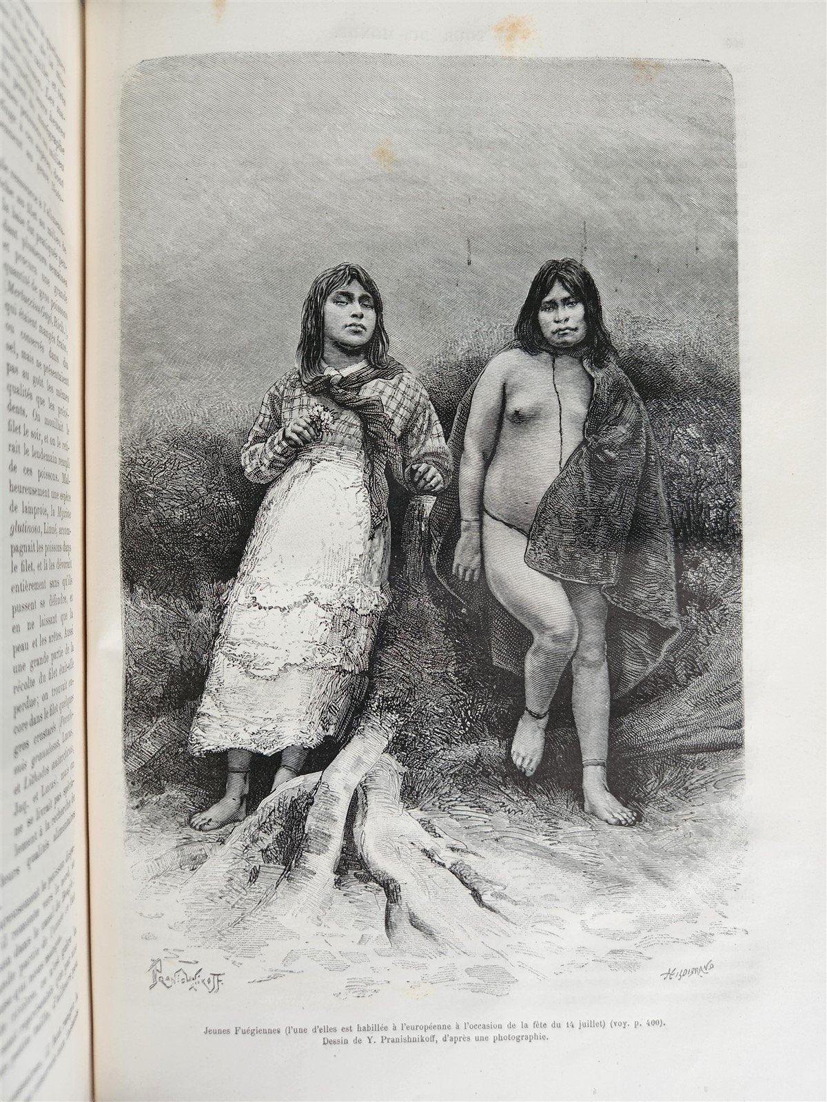 1885 HISTORY of VOYAGES ILLUSTRATED antique CHILE TUNISIA POLYNESIA INDIA