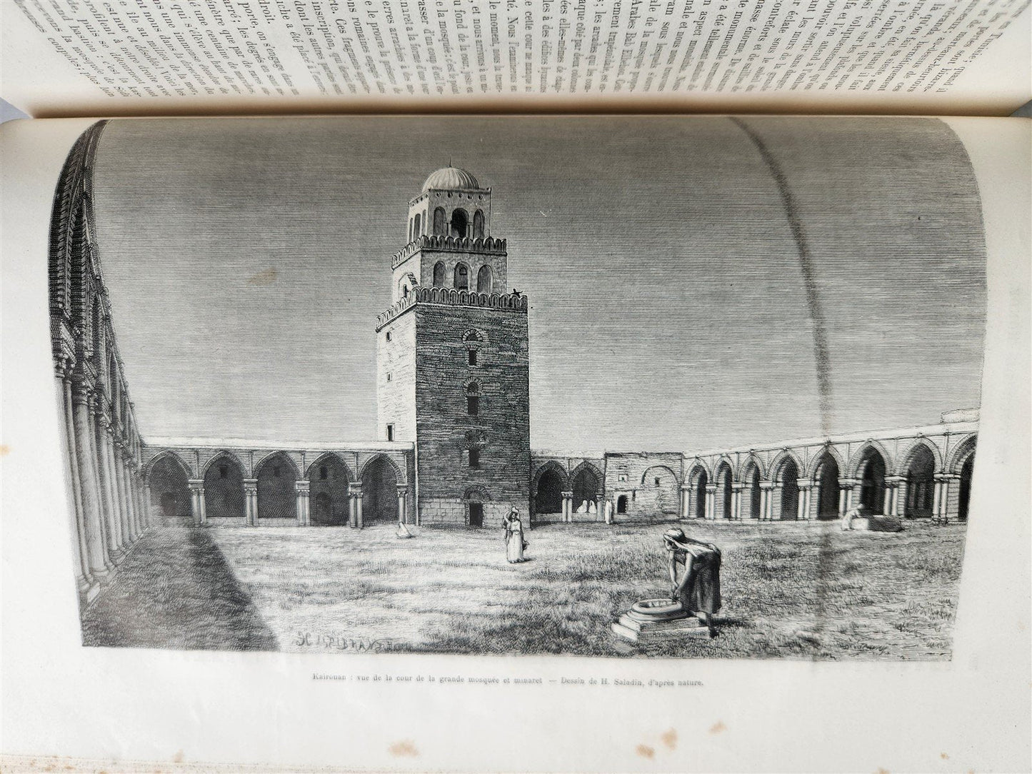 1885 HISTORY of VOYAGES ILLUSTRATED antique CHILE TUNISIA POLYNESIA INDIA