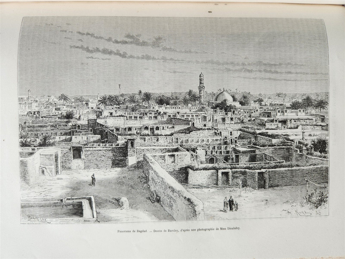 1885 HISTORY of VOYAGES ILLUSTRATED antique CHILE TUNISIA POLYNESIA INDIA