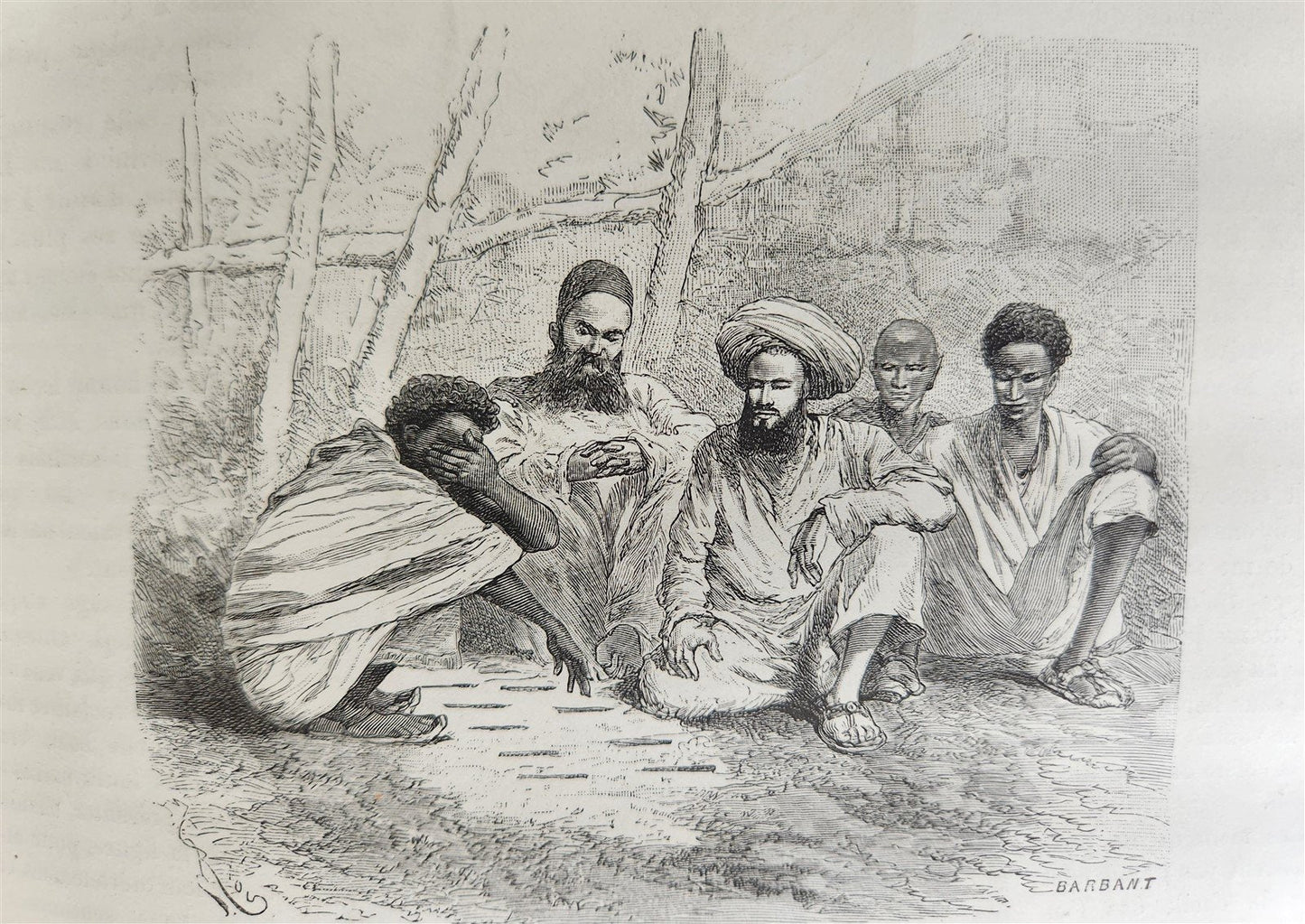 1885 HISTORY of VOYAGES ILLUSTRATED antique CHILE TUNISIA POLYNESIA INDIA