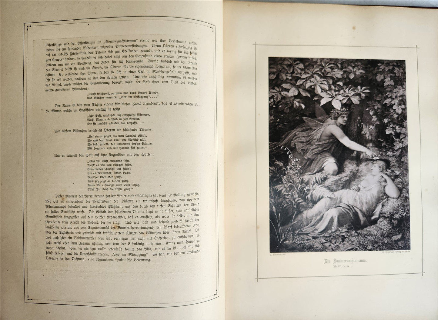 1886 SHAKESPEARE GALLERIE antique ILLUSTRATED FOLIO