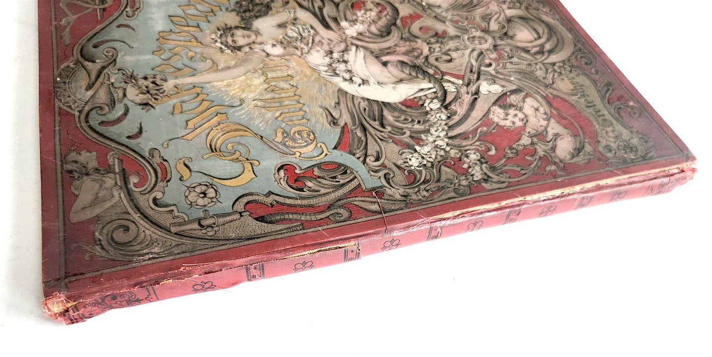 1886 SHAKESPEARE GALLERIE antique ILLUSTRATED FOLIO