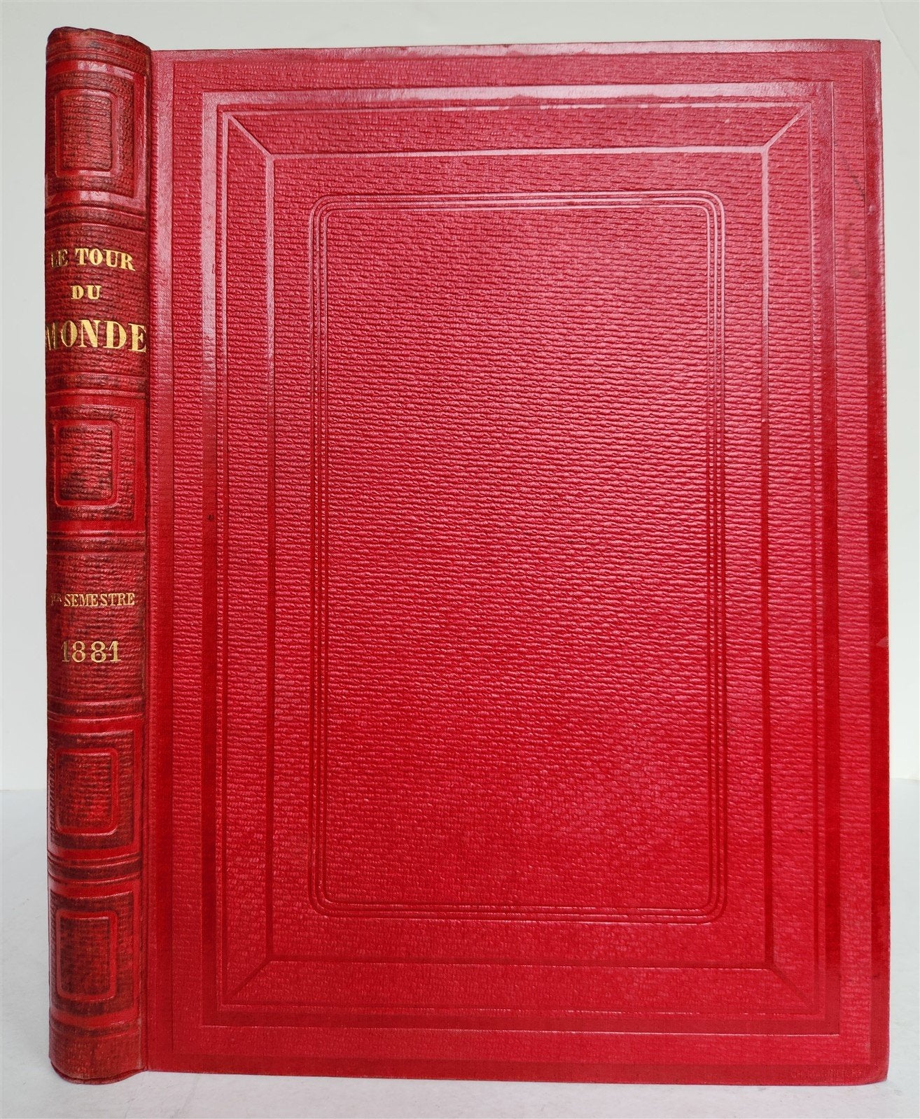 1881 HISTORY VOYAGES ILLUSTRATED antique CAUCASUS BELGIUM AFRICA FRENCH GUIANA