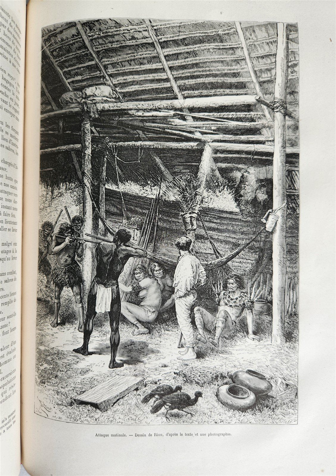 1881 HISTORY VOYAGES ILLUSTRATED antique CAUCASUS BELGIUM AFRICA FRENCH GUIANA