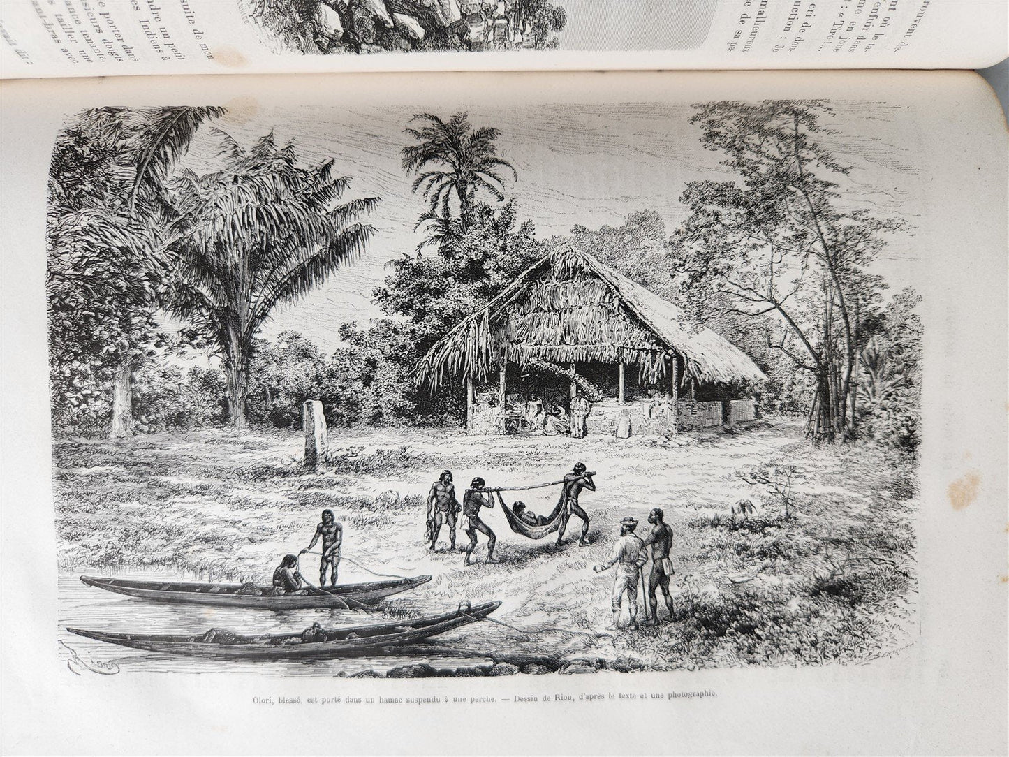 1881 HISTORY VOYAGES ILLUSTRATED antique CAUCASUS BELGIUM AFRICA FRENCH GUIANA