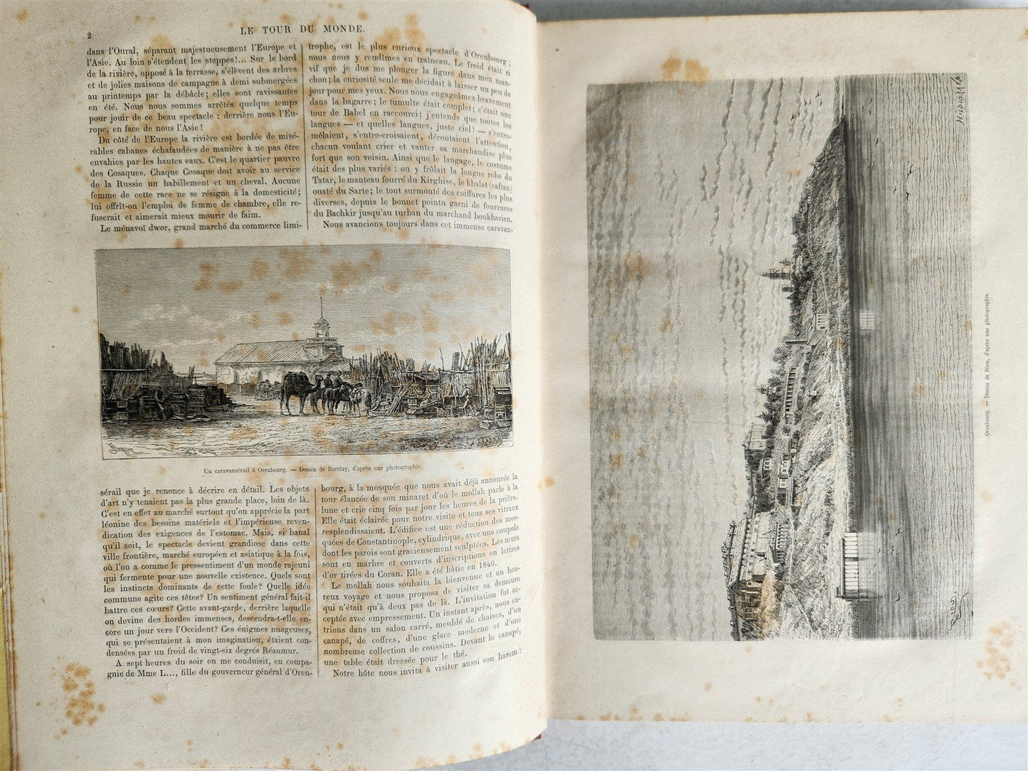 1879 HISTORY VOYAGES ILLUSTRATED antique UZBEKISTAN S.AMERICA MOROCCO NEW GUINEA