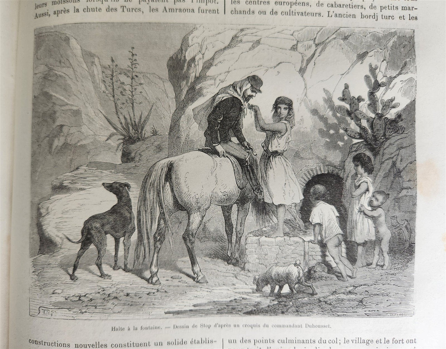 1867 HISTORY VOYAGES ILLUSTRATED antique JAPAN ALGERIA NEW CALEDONIA BABYLONIA