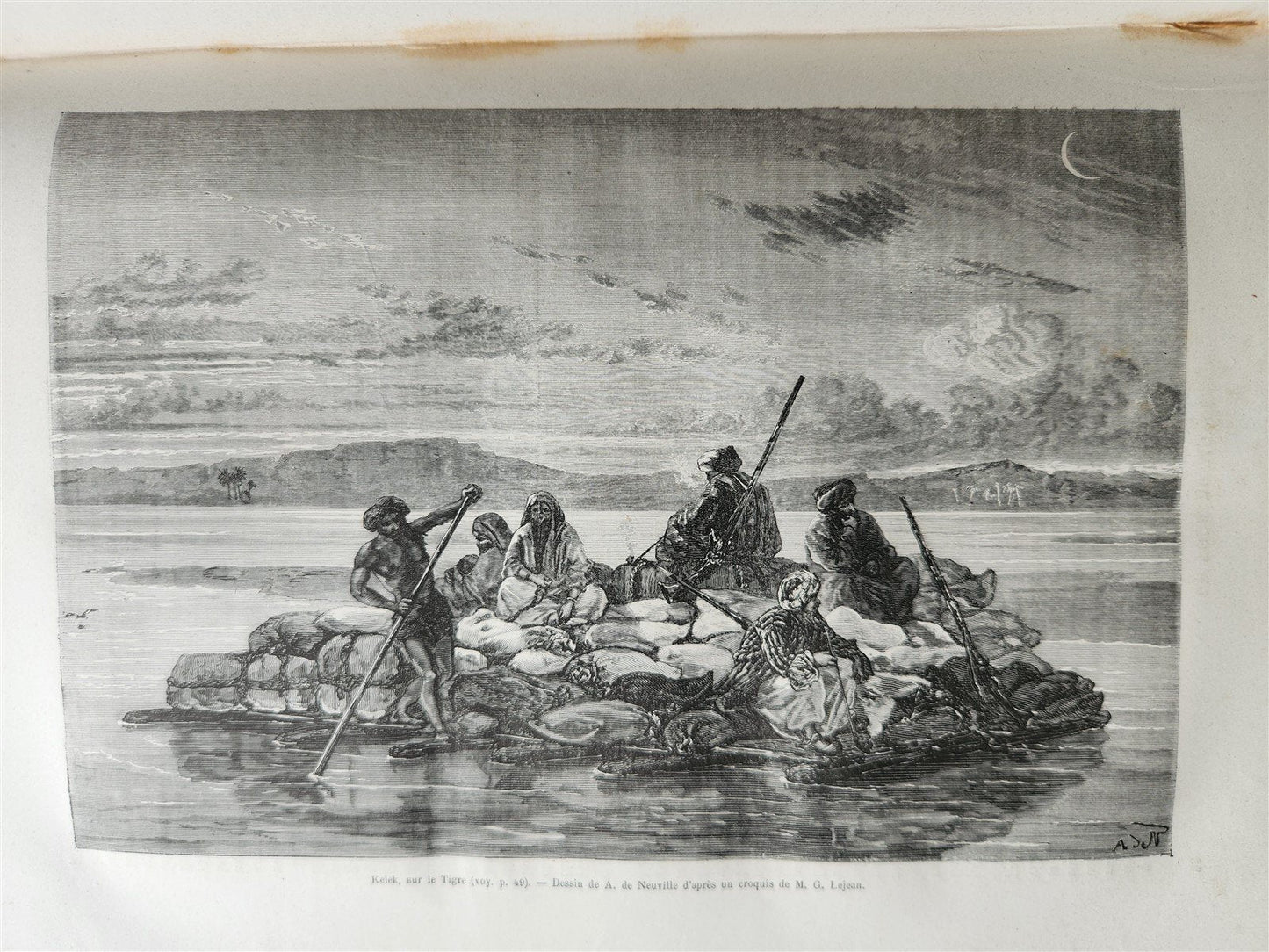 1867 HISTORY VOYAGES ILLUSTRATED antique JAPAN ALGERIA NEW CALEDONIA BABYLONIA