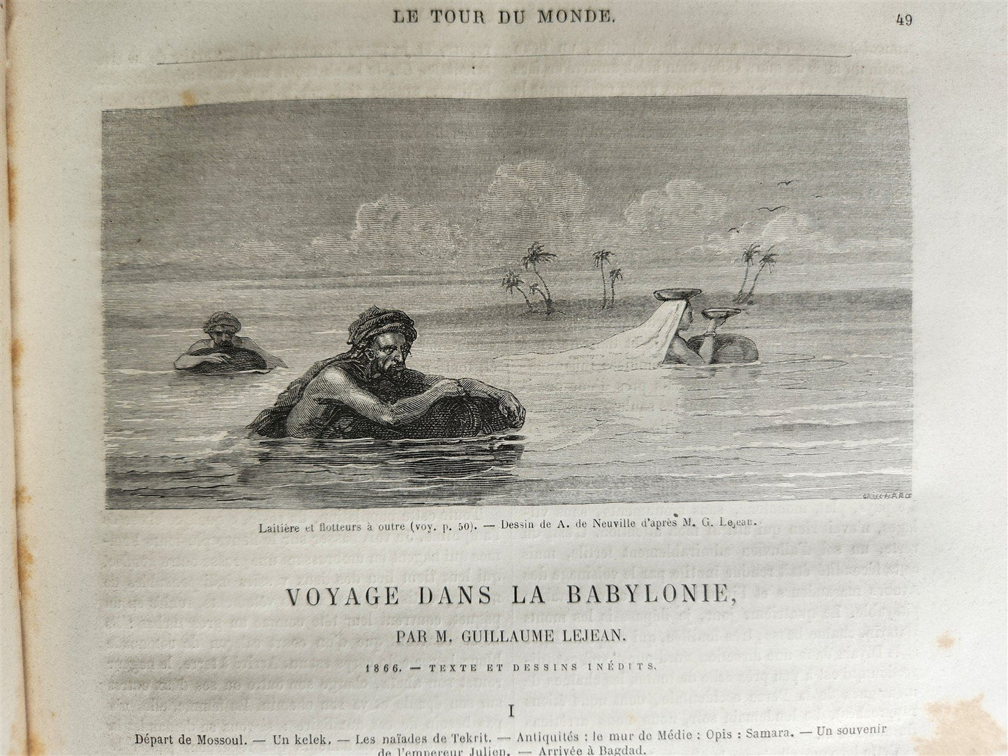 1867 HISTORY VOYAGES ILLUSTRATED antique JAPAN ALGERIA NEW CALEDONIA BABYLONIA