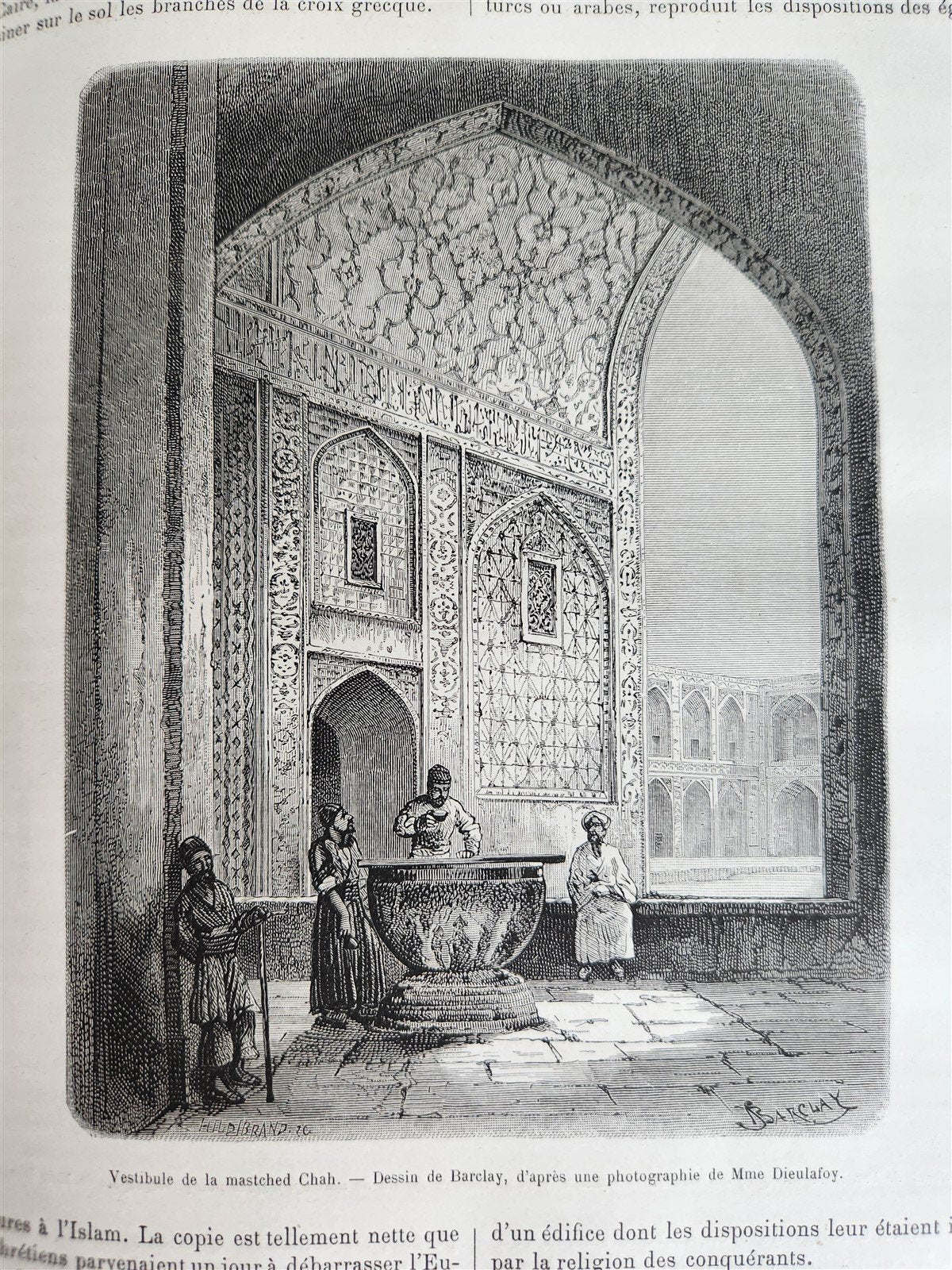 1884 HISTORY VOYAGES ILLUSTRATED antique CAUCASUS MEXICO ALASKA BELGIUM GREECE