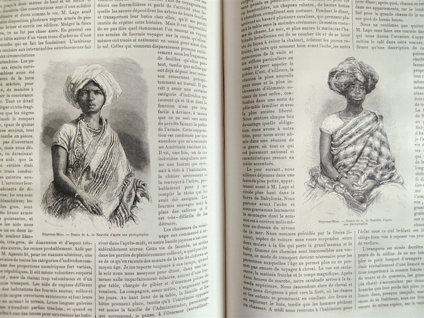 1884 HISTORY of VOYAGES ILLUSTRATED antique NEW CALEDONIA ICELAND JAPAN BRAZIL