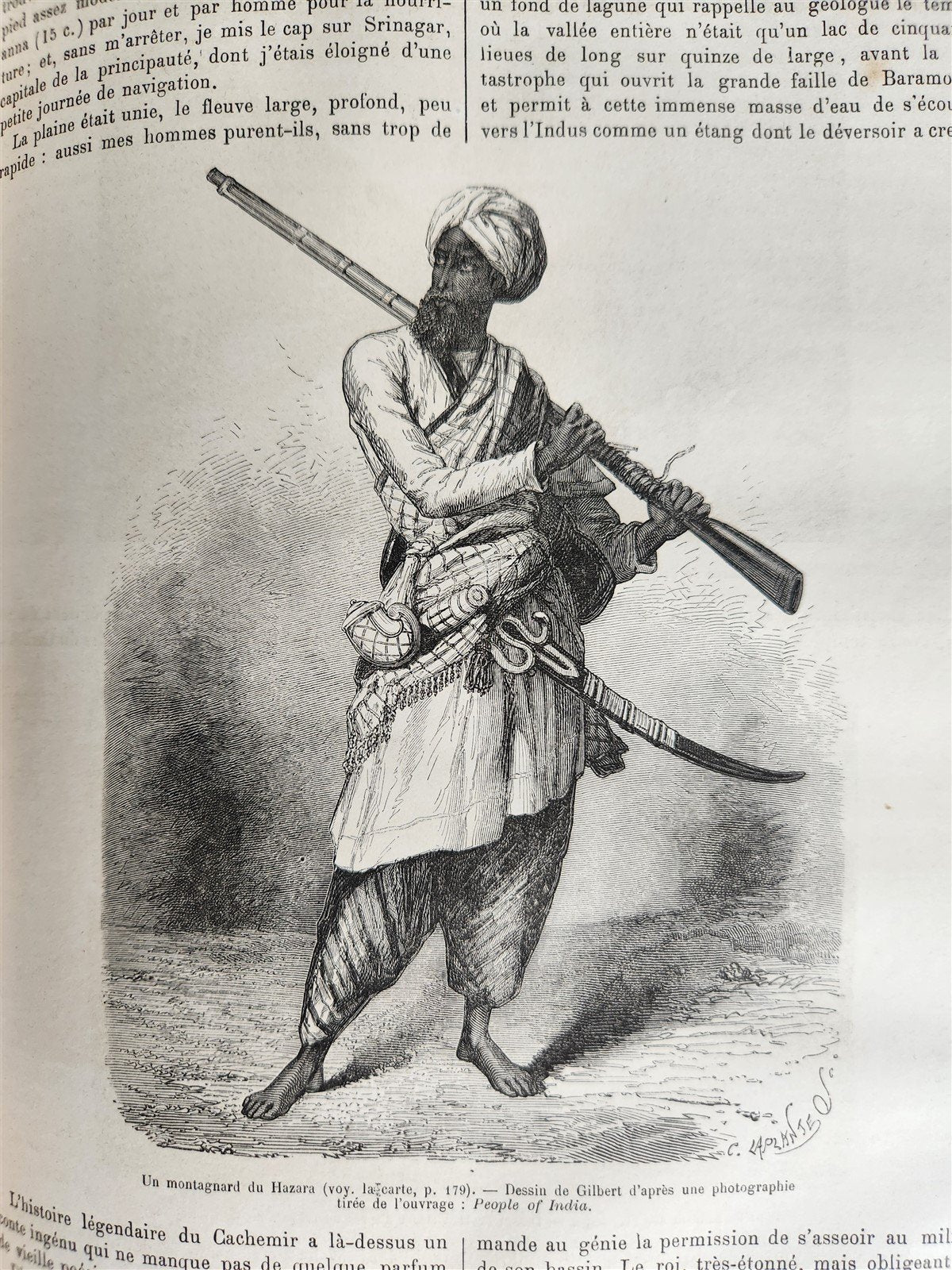 1884 HISTORY of VOYAGES ILLUSTRATED antique NEW CALEDONIA ICELAND JAPAN BRAZIL