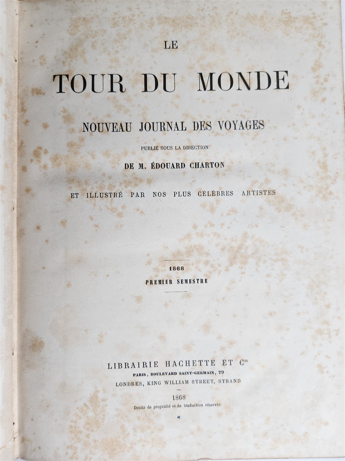 1868 HISTORY of VOYAGES ILLUSTRATED antique USA WILD WEST CAUCASUS ARCTIC SUDAN