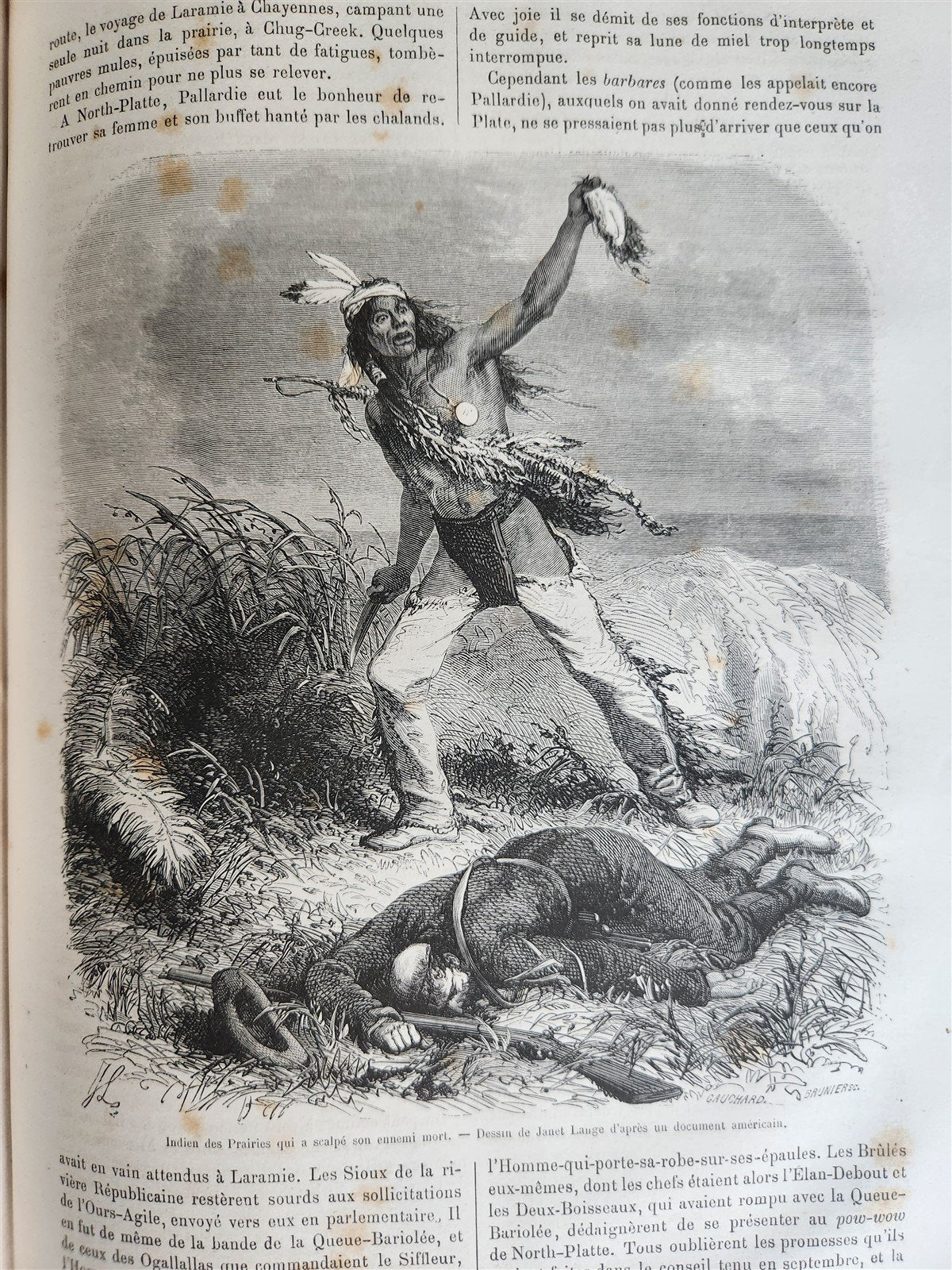 1868 HISTORY of VOYAGES ILLUSTRATED antique USA WILD WEST CAUCASUS ARCTIC SUDAN