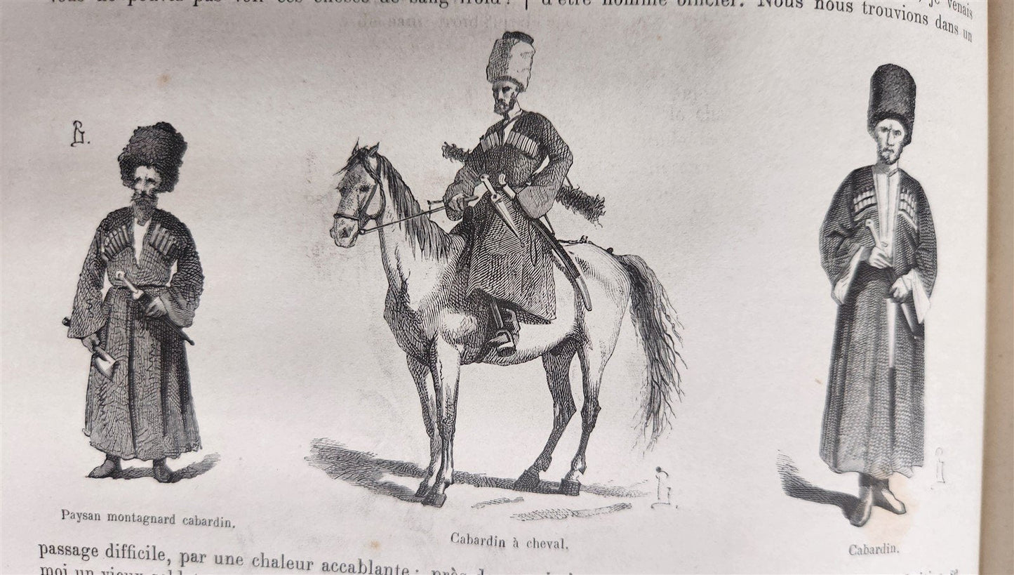 1868 HISTORY of VOYAGES ILLUSTRATED antique USA WILD WEST CAUCASUS ARCTIC SUDAN
