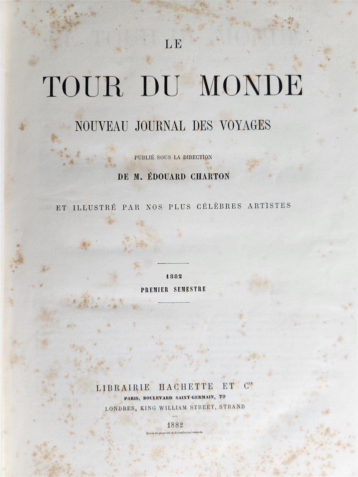 1882 HISTORY of VOYAGES ILLUSTRATED antique CAUCASUS VENEZUELA SYRIA BELGIUM