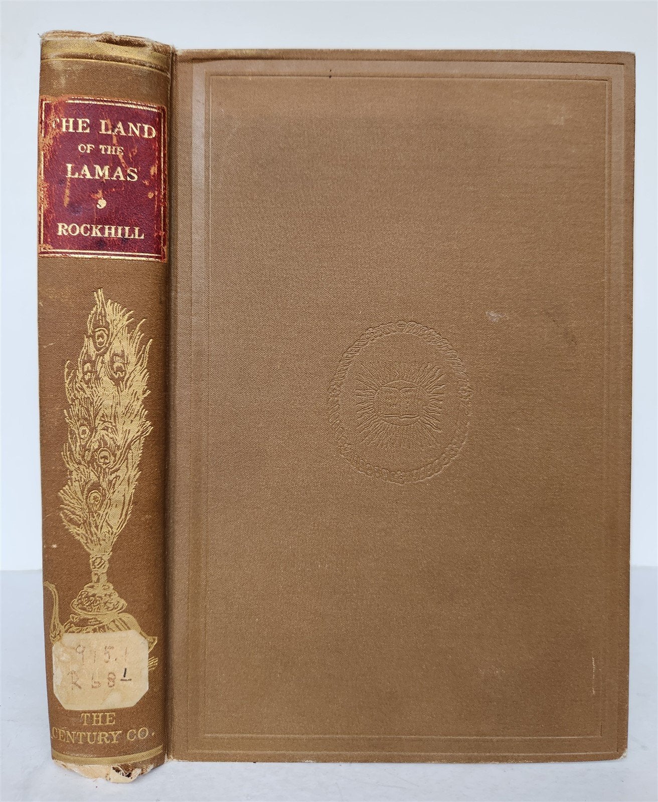 1891 LAND of LAMAS antique ILLUSTRATED Journey Through China Mongolia & Tibet